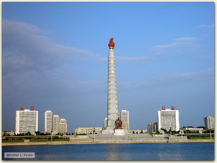 Tower of the Juche Idea, Pyongyang, DPRK